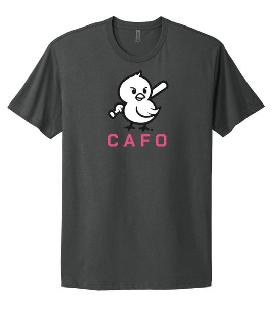 CAFO Cotton T-Shirt - Gun Metal